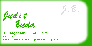 judit buda business card